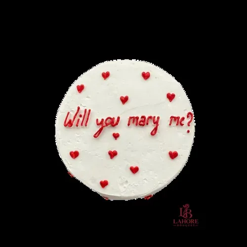 Proposal Engagement Cake