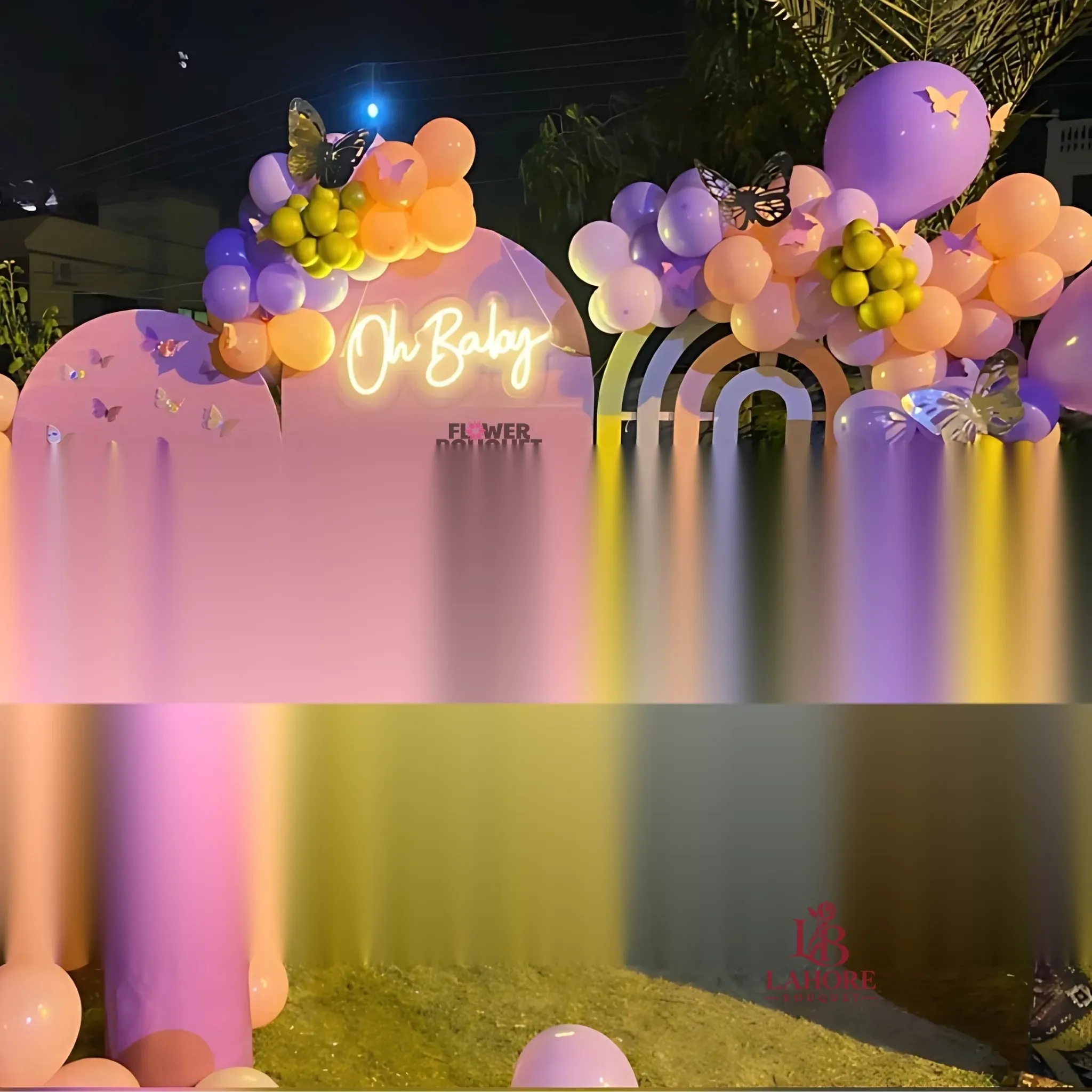Baby Shower Balloon Decoration