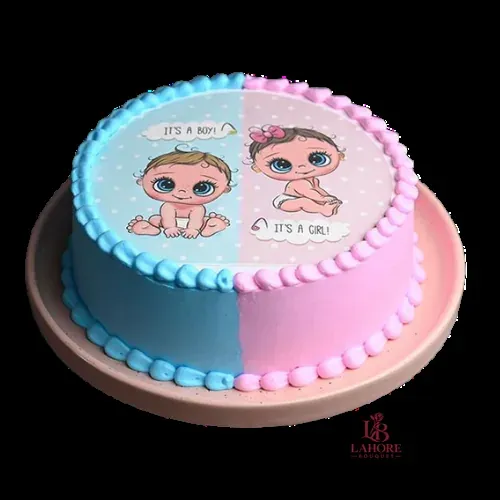 Boy Girl Cake